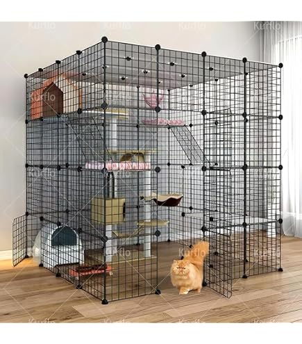 Amazon.co.jp: キャットケージ 超大型 3段~6段ペット用品 おしゃれ